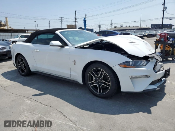 2022 Ford Mustang EcoBoost z VIN 1FATP8UHXN5101943, wystawiony jako Copart lot #55605855 z przebiegiem 62 839 mil mil oraz Szkoda całkowita • Salvage title. Historia ofert i sprzedaży dostępna na DreamBid. Obrazek 4.