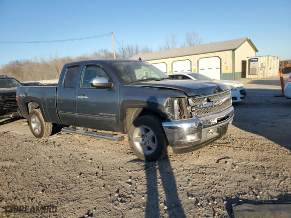 2012 Chevrolet Silverado 1500 LT with VIN 1GCRKSE75CZ227493, listed as a Copart auction lot 83676954 with 114,815 mi miles and Salvage Title. Bid and sale history available at carsss.com. Image 4.