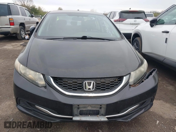 2015 Honda Civic Sedan LX with VIN 19XFB2F54FE057949, listed as a IAAI auction lot 41990069 with 174,000 mi miles. Bid and sale history available at carsss.com. Image 12.