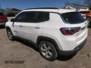2018 Jeep Compass Latitude with VIN 3C4NJCBB3JT227044, listed as a IAAI auction lot 41853868 with 75,356 mi miles. Bid and sale history available at carsss.com. Image 3.