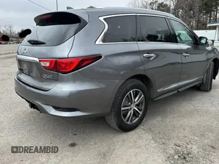 2016 Infiniti QX60 with VIN 5N1AL0MM8GC528432, listed as a Copart auction lot 56348655 with 134,122 mi miles and Clean Title. Bid and sale history available at DreamBid. Image 4.