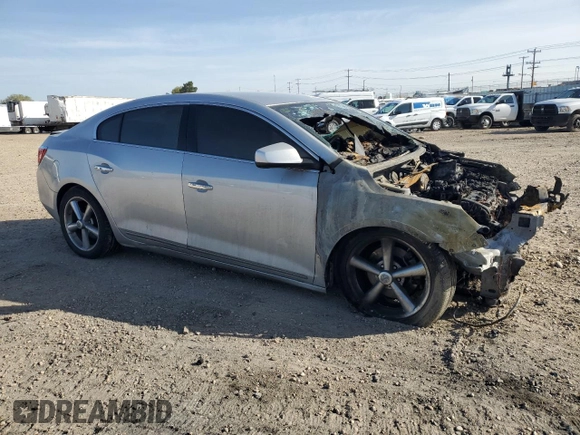 2010 Buick LaCrosse CX with VIN 1G4GB5EG7AF124787, listed as a Copart auction lot 52337655 with 0 mi miles and Salvage Title. Bid and sale history available at carsss.com. Image 4.