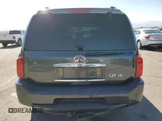 2005 Infiniti QX56 with VIN 5N3AA08C55N807630, listed as a Copart auction lot 73552184 with 165,059 mi miles and Salvage Title. Bid and sale history available at carsss.com. Image 6.