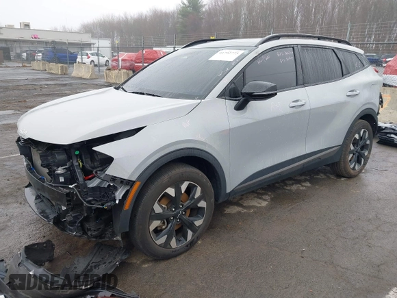 2023 Kia Sportage X-Line with VIN 5XYK6CAF0PG084899, listed as a IAAI auction lot 41792775 with 20,176 mi miles. Bid and sale history available at carsss.com. Image 23.