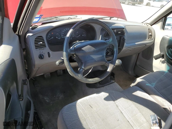 1997 Ford Ranger XLT with VIN 1FTCR10AXVPB28908, listed as a Copart auction lot 43358755 with 228,890 mi miles and Salvage Title. Bid and sale history available at carsss.com. Image 8.