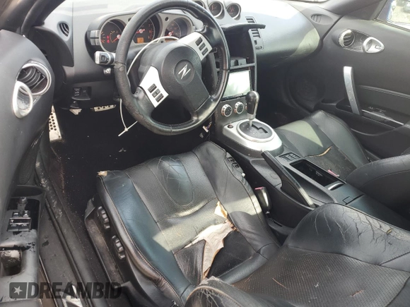 2008 Nissan 350Z Enthusiast with VIN JN1BZ36A58M850858, listed as a Copart auction lot 42088125 with 106,574 mi miles and Clean Title. Bid and sale history available at DreamBid. Image 8.