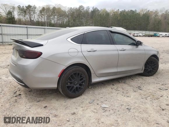 2015 Chrysler 200 Limited with VIN 1C3CCCAB2FN701855, listed as a Copart auction lot 50983915 with 183,282 mi miles and Salvage Title. Bid and sale history available at DreamBid. Image 3.