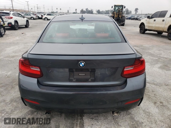 2016 BMW 2 Series M235i with VIN WBA1J7C52GV359572, listed as a Copart auction lot 38942884 with 65,456 mi miles. Bid and sale history available at carsss.com. Image 6.