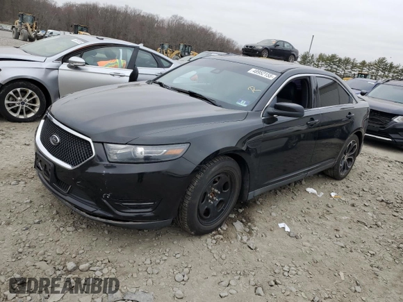 2015 Ford Taurus SHO with VIN 1FAHP2KT2FG188060, listed as a Copart auction lot 48952155 with 93,092 mi miles and Salvage Title. Bid and sale history available at DreamBid. Image 1.