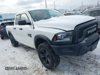 2021 Ram 1500 Classic Warlock with VIN 1C6RR7GG7MS590384, listed as a IAAI auction lot 41332107 with 52,046 mi miles. Bid and sale history available at carsss.com. Image 1.