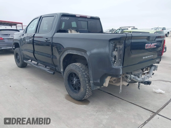 2021 GMC Sierra 1500 AT4 with VIN 3GTP9EED9MG298241, listed as a IAAI auction lot 41422308 with 90,052 mi miles. Bid and sale history available at carsss.com. Image 3.
