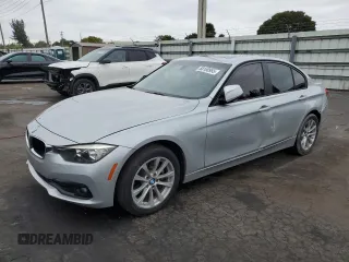 2016 BMW 3 Series 320i with VIN WBA8A9C50GK615686, listed as a Copart auction lot 88160955 with 59,603 mi miles and Salvage Title. Bid and sale history available at carsss.com. Image 1.