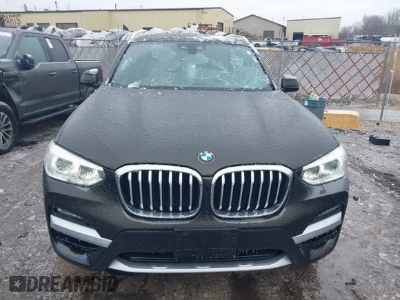 2020 BMW X3 xDrive30i with VIN 5UXTY5C09LLT34494, listed as a IAAI auction lot 41517237 with 60,052 mi miles and . Bid and sale history available at DreamBid. Image 12.