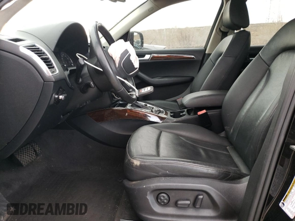 2012 Audi Q5 Premium Plus with VIN WA1DKAFP4CA003871, listed as a Copart auction lot 52215695 with 103,549 mi miles and Salvage title. Bid and sale history available at DreamBid. Image 7.