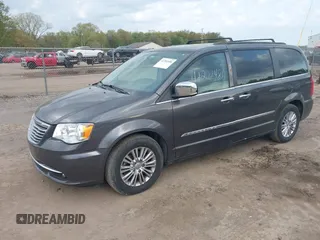 2015 Chrysler Town & Country Touring L with VIN 2C4RC1CG9FR646214, listed as a IAAI auction lot 42202486 with 184,555 mi miles and . Bid and sale history available at carsss.com. Image 2.
