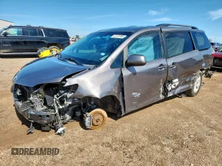 2017 Toyota Sienna LE Auto Access Seat with VIN 5TDKZ3DC8HS831081, listed as a Copart auction lot 62223795 with 156,010 mi miles and Salvage title. Bid and sale history available at DreamBid. Image 1.