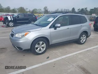 2014 Subaru Forester 2.5i Premium with VIN JF2SJAEC0EH516268, listed as a IAAI auction lot 42102665 with 162,561 mi miles. Bid and sale history available at carsss.com. Image 2.
