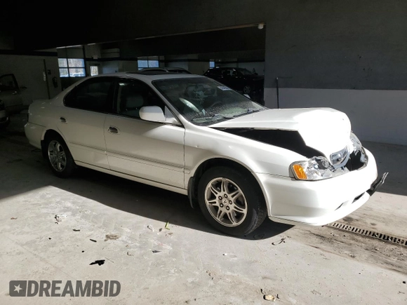 1999 Acura TL with VIN 19UUA5648XA029550, listed as a Copart auction lot 84949084 with 0 mi miles and Clean Title. Bid and sale history available at carsss.com. Image 4.