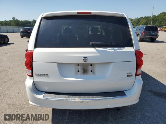 2014 Ram Cargo Van Tradesman with VIN 2C4JRGAG4ER346127, listed as a Copart auction lot 65166704 with 47,859 mi miles and Salvage Title. Bid and sale history available at carsss.com. Image 6.