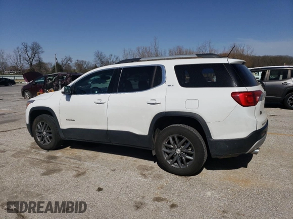 2019 GMC Acadia SLT with VIN 1GKKNMLS0KZ264305, listed as a Copart auction lot 50052335 with 110,927 mi miles and Salvage Title. Bid and sale history available at carsss.com. Image 2.