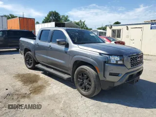 2022 Nissan Frontier S with VIN 1N6ED1EK3NN695415, listed as a Copart auction lot 58639924 with 39,005 mi miles and Salvage Title. Bid and sale history available at carsss.com. Image 4.