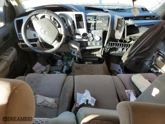 2007 Toyota Tundra SR5 with VIN 5TFRU54177X004835, listed as a Copart auction lot 75555334 with 0 mi miles and Salvage Title. Bid and sale history available at carsss.com. Image 8.