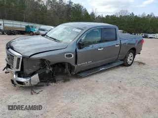 2016 Nissan Titan SV with VIN 1N6BA1F2XGN506045, listed as a Copart auction lot 51066545 with 120,608 mi miles and Salvage title. Bid and sale history available at DreamBid. Image 1.