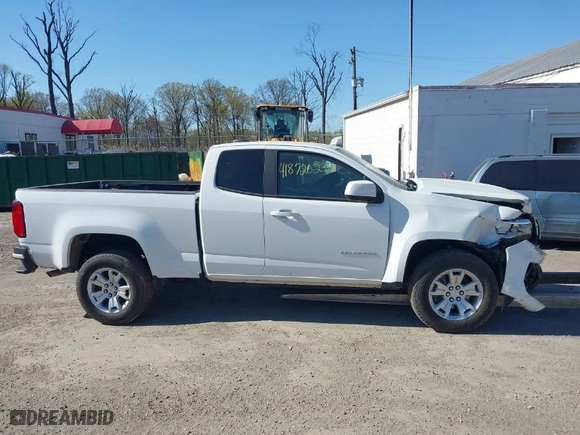 2022 Chevrolet Colorado 2WD LT with VIN 1GCHSCEN6N1128845, listed as a IAAI auction lot 41872025 with 29,811 mi miles. Bid and sale history available at carsss.com. Image 13.