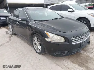 2009 Nissan Maxima 3.5 S with VIN 1N4AA51E89C831062, listed as a IAAI auction lot 41923084 with 176,709 mi miles. Bid and sale history available at carsss.com. Image 1.