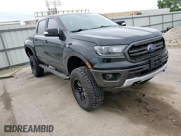 2020 Ford Ranger XL with VIN 1FTER4FH4LLA29293, listed as a Copart auction lot 57649995 with 55,809 mi miles and Salvage title. Bid and sale history available at DreamBid. Image 14.