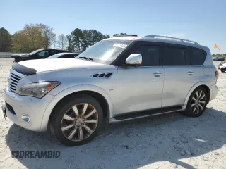 2014 Infiniti QX80 with VIN JN8AZ2NC9E9351991, listed as a Copart auction lot 50909995 with 165,935 mi miles and Clean Title. Bid and sale history available at carsss.com. Image 1.