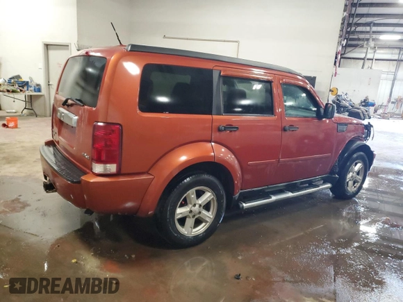 2008 Dodge Nitro SLT with VIN 1D8GU58K48W107357, listed as a Copart auction lot 80445864 with 191,431 mi miles and Clean Title. Bid and sale history available at DreamBid. Image 3.