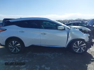2017 Nissan Murano S with VIN 5N1AZ2MG5HN122702, listed as a IAAI auction lot 41694987 with 126,067 mi miles and . Bid and sale history available at carsss.com. Image 14.