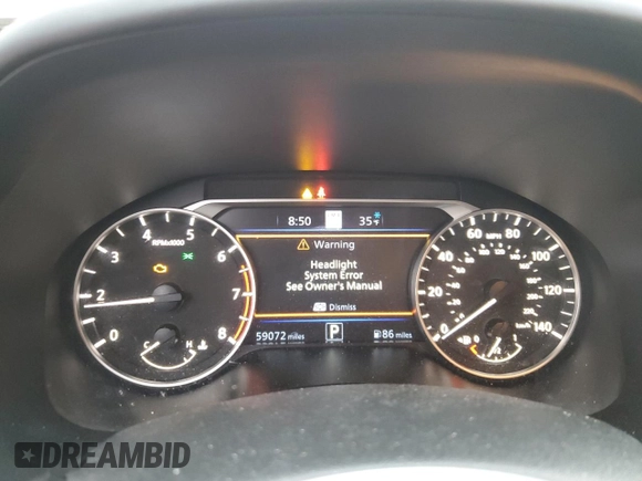 2019 Nissan Altima 2.5 Platinum with VIN 1N4BL4FW5KC130821, listed as a Copart auction lot 86431124 with 59,072 mi miles and Salvage Title. Bid and sale history available at carsss.com. Image 9.