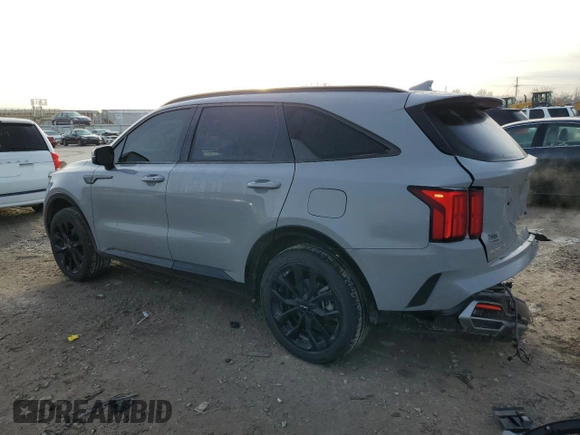 2023 Kia Sorento X-Line SX Prestige with VIN 5XYRKDLF1PG229431, listed as a Copart auction lot 85268994 with 36,577 mi miles and Salvage Title. Bid and sale history available at DreamBid. Image 2.