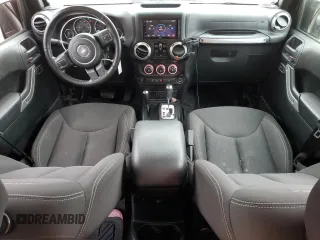 2018 Jeep Wrangler JK Unlimited Sahara with VIN 1C4HJWEG3JL921167, listed as a Copart auction lot 57310714 with 59,110 mi miles and Salvage Title. Bid and sale history available at carsss.com. Image 8.