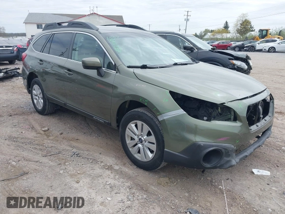 2017 Subaru Outback Premium with VIN 4S4BSACC5H3340524, listed as a IAAI auction lot 42077133 with 141,274 mi miles and . Bid and sale history available at DreamBid. Image 1.