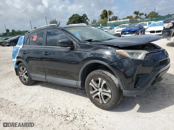 2018 Toyota RAV4 LE with VIN 2T3ZFREV9JW480695, listed as a Copart auction lot 51643925 with 130,313 mi miles and Salvage Title. Bid and sale history available at carsss.com. Image 4.
