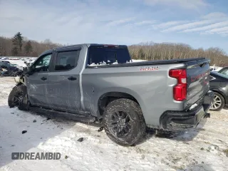 2020 Chevrolet Silverado 1500 LT Trail Boss with VIN 3GCPYFED7LG364843, listed as a Copart auction lot 89309635 with 81,827 mi miles and Salvage Title. Bid and sale history available at carsss.com. Image 2.