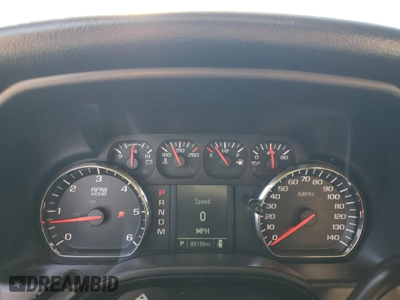 2016 Chevrolet Silverado 1500 Work Truck with VIN 3GCPCNEH2GG217427, listed as a Copart auction lot 69327244 with 89,196 mi miles and Salvage Title. Bid and sale history available at DreamBid. Image 9.