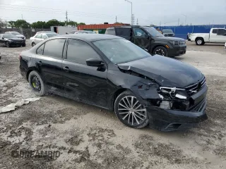 2016 Volkswagen Jetta Sport with VIN 3VWD17AJ0GM417489, listed as a Copart auction lot 62548015 with 94,454 mi miles and Salvage title. Bid and sale history available at DreamBid. Image 4.