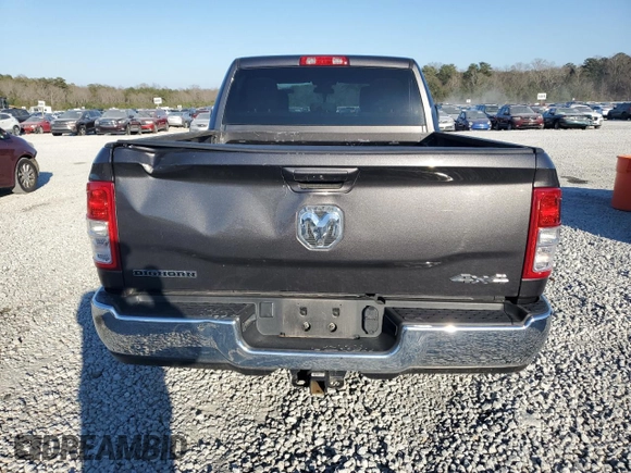 2022 Ram 2500 Big Horn with VIN 3C6UR5DL0NG365376, listed as a Copart auction lot 46855305 with 59,140 mi miles and Salvage Title. Bid and sale history available at carsss.com. Image 6.
