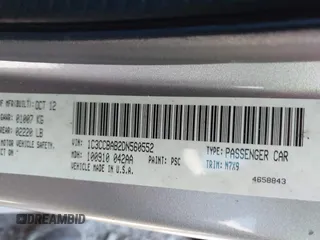 2013 Chrysler 200 LX with VIN 1C3CCBAB2DN560552, listed as a IAAI auction lot 41821028 with 179,085 mi miles. Bid and sale history available at carsss.com. Image 9.
