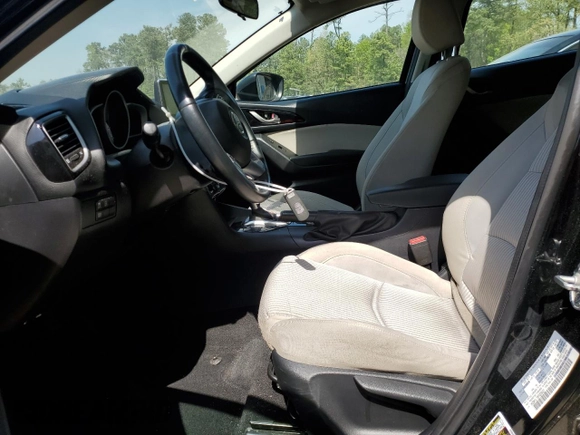 2015 Mazda 3 i Touring with VIN 3MZBM1L79FM209221, listed as a Copart auction lot 53298555 with 96,172 mi miles and Salvage Title. Bid and sale history available at carsss.com. Image 7.