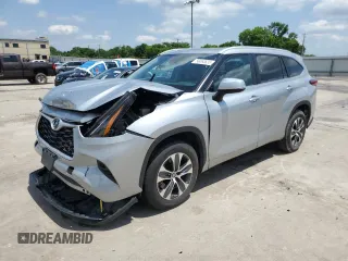 2023 Toyota Highlander L with VIN 5TDKDRAH6PS030892, listed as a Copart auction lot 56063635 with 74,766 mi miles and Salvage title. Bid and sale history available at DreamBid. Image 1.