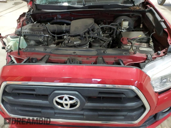 2017 Toyota Tacoma SR with VIN 5TFSX5EN2HX049855, listed as a Copart auction lot 83254854 with 111,711 mi miles and Salvage title. Bid and sale history available at DreamBid. Image 12.