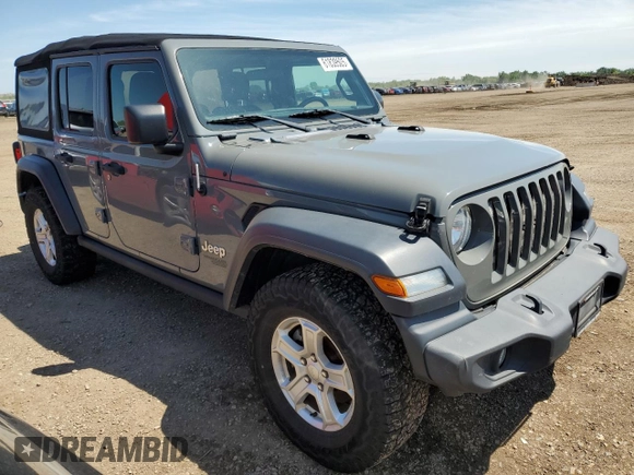 2018 Jeep Wrangler Unlimited Sport with VIN 1C4HJXDG9JW209512, listed as a Copart auction lot 61839505 with 155,953 mi miles and Clean title. Bid and sale history available at DreamBid. Image 4.