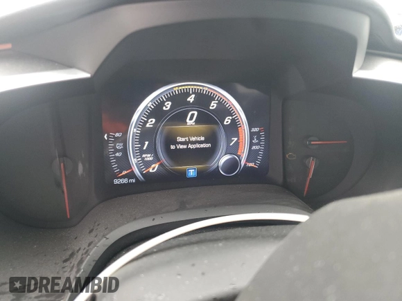 2017 Chevrolet Corvette Grand Sport 2LT with VIN 1G1YY3D7XH5103387, listed as a Copart auction lot 74677294 with 9,266 mi miles and Non Repairable. Bid and sale history available at carsss.com. Image 9.