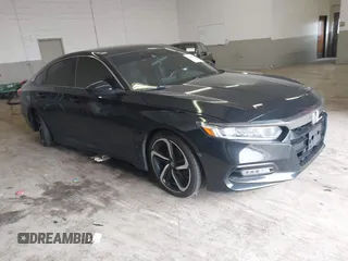 2019 Honda Accord Sport with VIN 1HGCV1F39KA074151, listed as a IAAI auction lot 41644585 with 116,628 mi miles and . Bid and sale history available at DreamBid. Image 1.