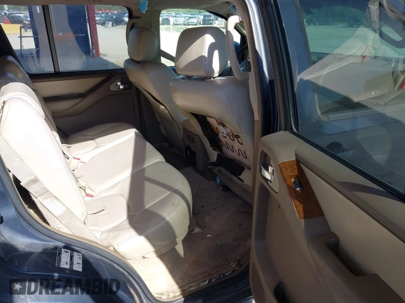 2006 Nissan Pathfinder SE with VIN 5N1AR18U06C648285, listed as a IAAI auction lot 42259303 with 292,379 mi miles and . Bid and sale history available at DreamBid. Image 8.